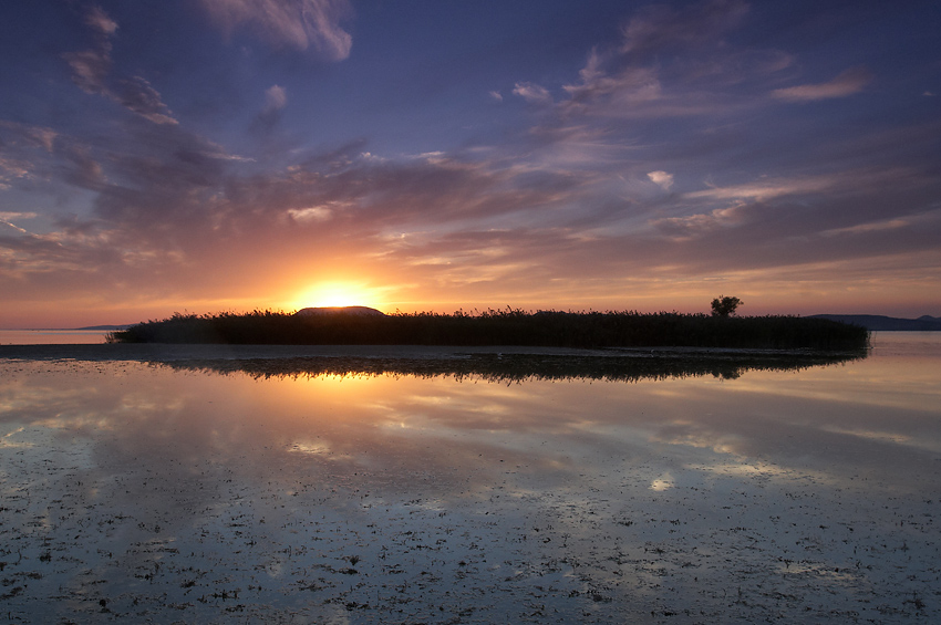 IMG_1790.jpg - Západ slnka za Badacsony